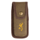Browning Primal Kodiak Folding Knife, 3.75in, 8Cr13MoV, Drop Point, Polymer/Rubber Handle, Black, 3220430