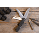 Browning Primal Kodiak Folding Knife, 3.75in, 8Cr13MoV, Drop Point, Polymer/Rubber Handle, Black, 3220430