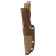 Browning Sage Creek Fixed Blade Knife - Box, 4.5in, 9Cr14MoV, Clip Point, Wood Handle, Canvas, 3220537B
