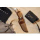 Browning Sage Creek Fixed Blade Knife - Box, 4.5in, 9Cr14MoV, Clip Point, Wood Handle, Canvas, 3220537B