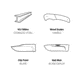 Browning Sage Creek Lockback Folding Knife, 2.5in, 9Cr14MoV, Clip Point, Wood Handle, N, 3220531B
