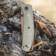Browning Trailside Folding Knife, 3in, D2 High Carbon Steel, Drop Point, G10 Handle, N, 3220516