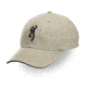 Browning Twill Cap with 3-D Buckmark and Pipe Brim, Khaki/Black, 308304781