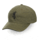 Browning Twill Cap with 3-D Buckmark and Pipe Brim, Olive/Black, 308304641