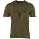 Browning Whitetail Logo SS Perf Camp Shirt - Men's, Medium, Green, 3014786402