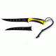Browning White Water Fillet Knife,7.25in Steel Blade,Gold Polymer/Black Textured Handle 3220100