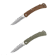 Buck Knives 110 Slim Pro 3.75in Folding Knife, Brown, Olive Drab Green