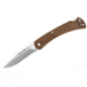 Buck Knives 110 Slim Pro Folding Knife, 3.75in, S30V Vanadium, Brown Micarta/G10 Handle 0110BRS4