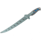 Buck Knives 147 Hookset Fixed Blade Knives, 9in, 5Cr15MoV Steel, Straight, Fillet Shape, Blue/Gray Saltwater, Nylon Handle, 0147BLSB/13275