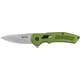 Buck Knives 261 Hexam Assisted Opening Folding Knife, 3.33 in, 7Cr Stainless Steel, Drop Point, Straight, Satin, Aluminum, OD Green, 0262ODSB/13239