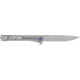 Buck Knives 264 Cavalier Knife, 3.6in, 7Cr Stainless Steel, Straight, Aluminum, Satin, 0264GYSB/13245