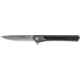 Buck Knives 264 Cavalier Knife, 3.6in, 7Cr Stainless Steel, Straight, Aluminum, Satin, 0264GYSB/13245