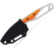 Buck Knives 630 Paklite 2.0 Hide Fixed Blade Knife, 6.75in Overall, 2.75in, Stonewash 420HC Stainless Steel Blade, Drop Point Blade, Orange GFN Handle, Black Polypropylene Belt Sheath, 13499