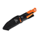 Buck Knives 657 Pursuit Pro Large Knife, 4.5in S35VN Guthook Satin Blade, Versaflex Orange/Black Handle, 0657ORG
