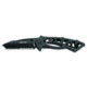 Buck Knives Bones Large Folding Knife, 3 in, 420HC, Tanto, Stainless Steel, Black, 0870BKXB/3595