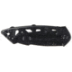 Buck Knives Bones Large Folding Knife, 3 in, 420HC, Tanto, Stainless Steel, Black, 0870BKXB/3595