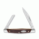 Buck Knives Deuce Folding Knife, Box, 2 in, Wood Handle, 0375BRSB/5722
