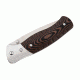 Buck Knives Selkirk Folding Knife, 3.88 in, 420HC Stainless Steel, Drop Point Blade, CNC contoured Micarta, Brown/Black Handle, 0836BRSB/10678