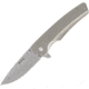 Buck Knives 254 Odessa Knife, 3.125in, 7Cr Stainless Steel, Straight, Stainless Steel, Satin, 0254SSSB/13052