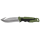 Buck Knives Pursuit Guthook Fixed Blade Knife, Green/Black Handle, Large 0657GRG