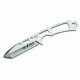 Buck Knives TOPS/Buck CSAR-T Liaison Fixed Blade Knife, Stainless Steel Handle, 0680SSS