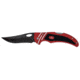 Buck Knives Volt Folding Knife, 3 1/4in 420HC Stainless Steel, Red, 0710RDS