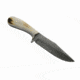 BucknBear Big Stag Hunter Fixed Knife, Silver  Blade, NSN N BNB24097
