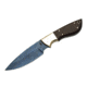 BucknBear Colored Hunter Fixed Knife, Blue Blade, NSN N BNB140441
