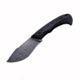 BucknBear Dark Piranha Fixed Knife, Black Blade, NSN N BNB12233P