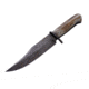 BucknBear Kings Stag Bowie Fixed Knife, Silver Blade, NSN N BNB123213