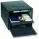 Bulldog Cases &amp; Vaults Deluxe Pistol Vault w/ Digital Lock, Shelf, Light, Power Supply, Cable - Black BD2500