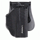 Bulldog Cases &amp; Vaults Thumb Release Polymer Holster W/Paddle and Mag Holder, Right Hand, Black, TR-G43