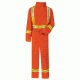 Bulwark Deluxe Coverall, Excel FR ComforTouch, 9 oz., ORANGE, RG58 CLBCORRG58