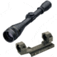 Leupold VX-2 4-12x40mm Adj Objective Rifle Scope, Matte Black, LR Duplex 110809 w/ Mark 2 Integrated Mount System, 1 in Ring 110809-KIT1