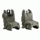 Magpul MBUS Front and Rear Flip Sights Set, OD Green MPIMAG247OD-KIT1