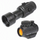 Primary Arms Micro Dot With Fixed Base MD-FBGII w/ 3X Red Dot Magnifier GEN III MD-FBGII-KIT1