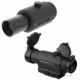 Primary Arms SLx Red Dot Sight w/integrated AR height QD mount w/ 3X LER Red Dot Magnifier Gen IV