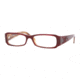 Burberry BE 2043 Eyeglasses Styles Brown-Violet On Horn Brown Frame w/Non-Rx 50 mm Diameter Lenses, 3075-5015