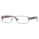 Burberry BE1213 Progressive Prescription Eyeglasses 1057-5216 - Dark Gunmetal Frame
