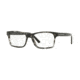 Burberry BE2222 Progressive Prescription Eyeglasses 3596-53 - Matte Grey Havana Frame