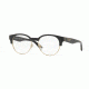 Burberry BE2261 Progressive Prescription Eyeglasses 3001-50 - Black Light Gold Frame