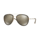Burberry BE3090Q Single Vision Prescription Sunglasses BE3090Q-10525A-58 - Lens Diameter 58 mm, Frame Color Brushed Gold/mt Dark Havana