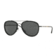 Burberry BE3090Q Single Vision Prescription Sunglasses BE3090Q-121387-58 - Lens Diameter 58 mm, Frame Color Black Rubber/Black