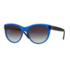 Burberry BE4182 Progressive Prescription Sunglasses BE4182-34978G-56 - Lens Diameter 56 mm, Frame Color Blue