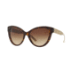 Burberry BE4220F Single Vision Prescription Sunglasses BE4220F-353613-56 - Lens Diameter 56 mm, Frame Color Matte Dark Havana