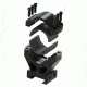 Burris XTR 1 in Signature Rings, 1.00 Height, Matte, Black, Pair, 420231