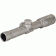 Burris 2x20mm Handgun Scope, 1 in Tube, Second Focal Plane, Silver, Nickel, Non-Illuminated Plex Reticle, MOA Adjustment, 200229