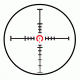 XTR Ballistic Illuminated 7.62 Reticle