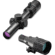 Burris RT-6 1-6x24 mm Rifle Scope, 30mm Tube, Second Focal Plane, Red Ballistic AR 5X Reticle, Matte, Black, TRYBE Optics Enhancer Rifle Scope Magnification Quadrupler, 200472-KIT2