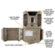 Bushnell 24MP Core Prime Low Glow Trail Camera, Brown, 119932C